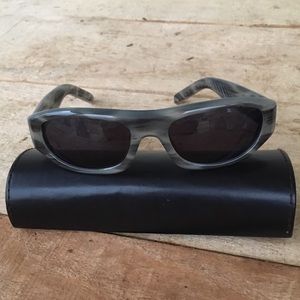 Spy optic Victoria sunglasses marbled gray frames